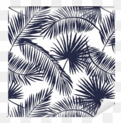 Palm Leaves Silhouette - Mat png