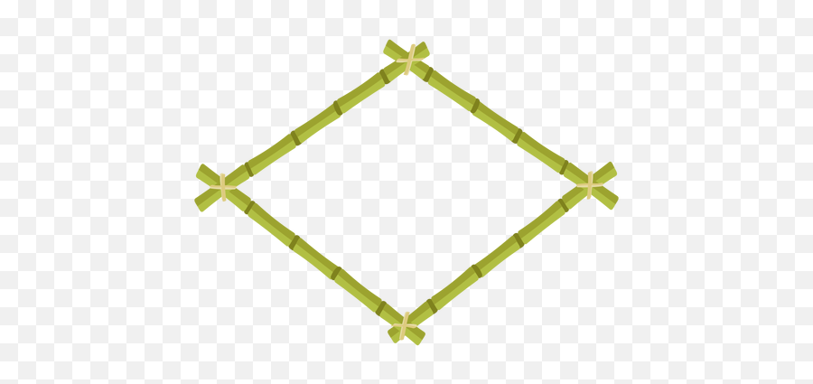 Bamboo Frames Design Rhombus Icon - Transparent Png U0026 Svg Horizontal,Picture Frames Transparent