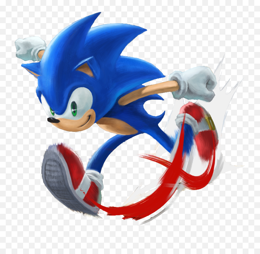 Super Smash Bros Ultimate Sonic Png - Super Smash Bros Ultimate Sonic Artwork,Super Smash Bros Ultimate Logo Png