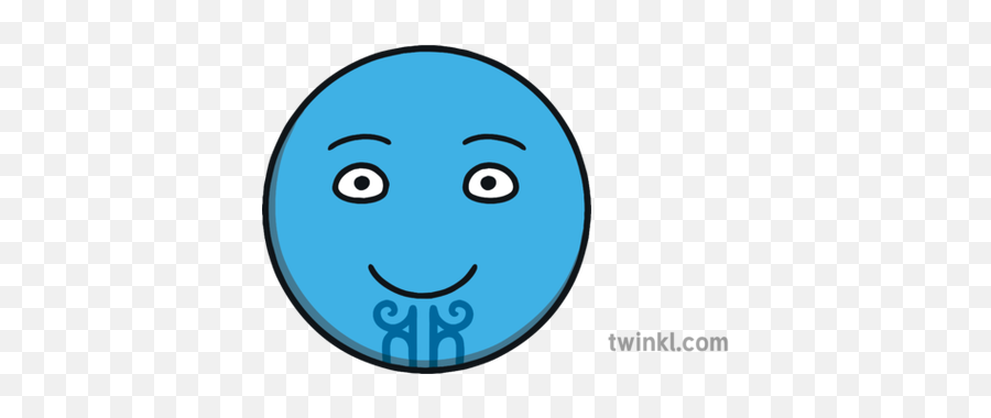 Smiley Face Scale 01 Emotions Happy - Maori Happy Face Png,Transparent Happy Face
