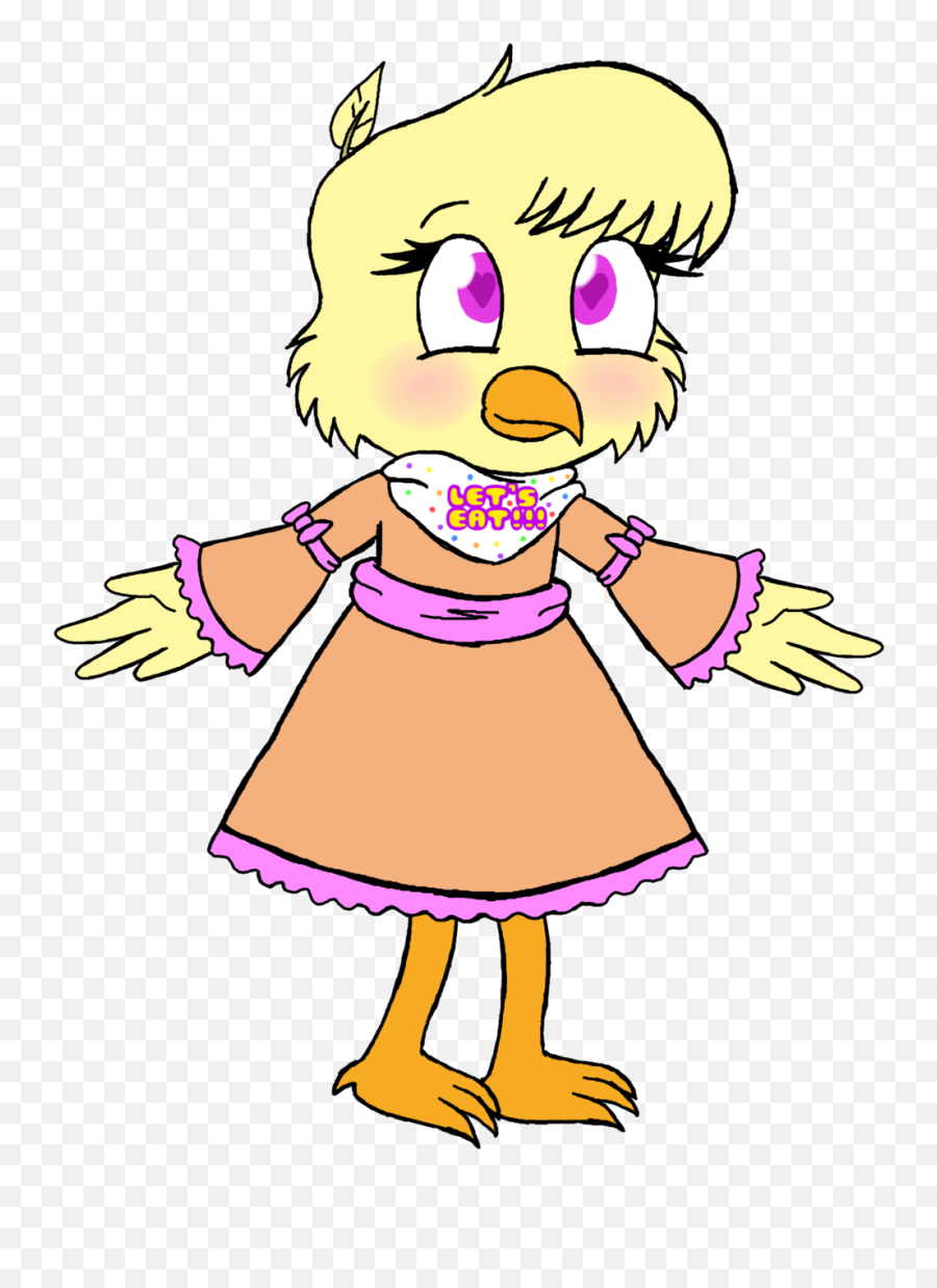 Chica By That Cute Chicken - Chica The Chicken Art Chica Chicken Cute Png,Chica Icon