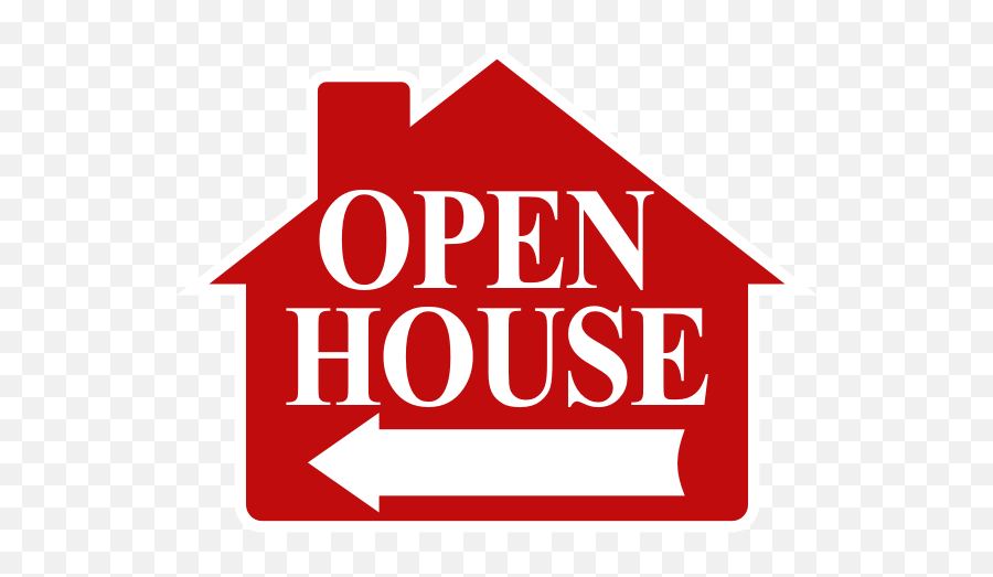 Open House Sign - Open House Sign Transparent Png,Open House Png