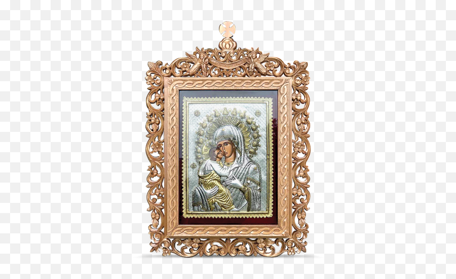 Icon Frame Wood Carved - Picture Frame Png,Art Frame Icon