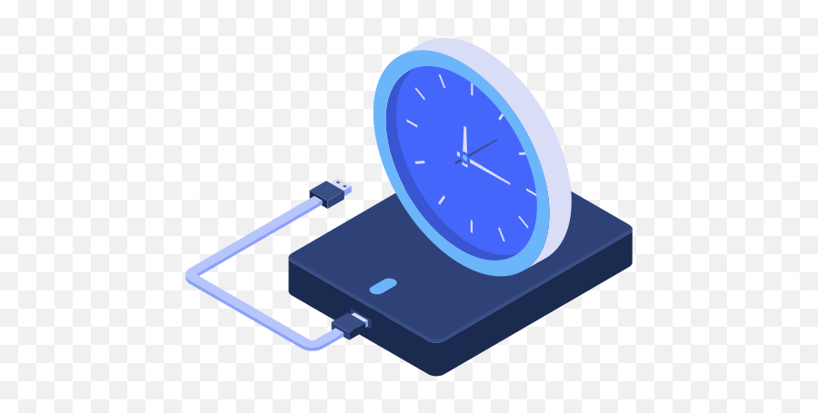 Scheduled Backups Free Icon Of - Isometric Backup Png,Scheduled Icon