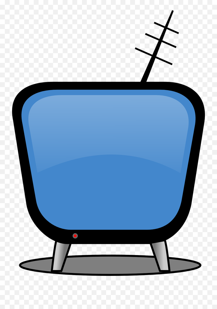 Retro Tv Blue Clip Art - Create Online Tv Channel Png,Retro Tv Png