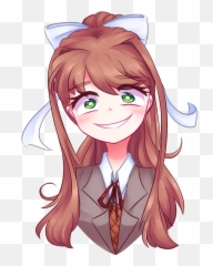 Do You Accept My Confession By Littlecloudie Da Ddlc - Monika Doki Horror png