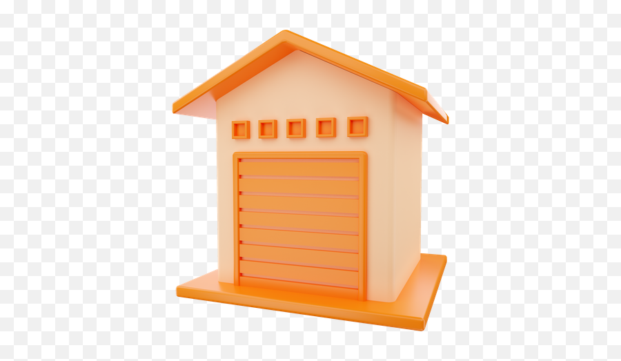 Import Warehouse Icon - Download In Flat Style Doghouse Png,Warehouse Icon