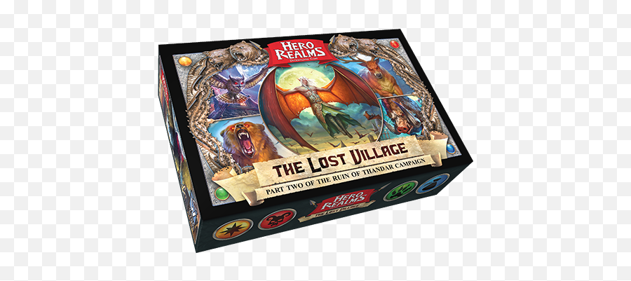 The Lost Village Hero Realms Deck - Building Game Hero Realms The Lost Village Png,Change Realm Icon