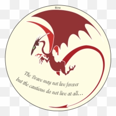 Courage Png Svg Clip Art For Web - Download Art Inspiring Dragons Quote
