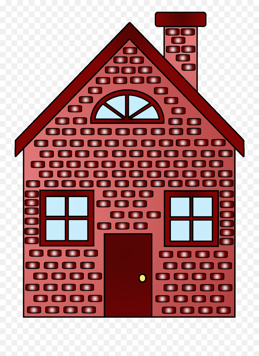 Clipart Home Brick House Png Transparent Background