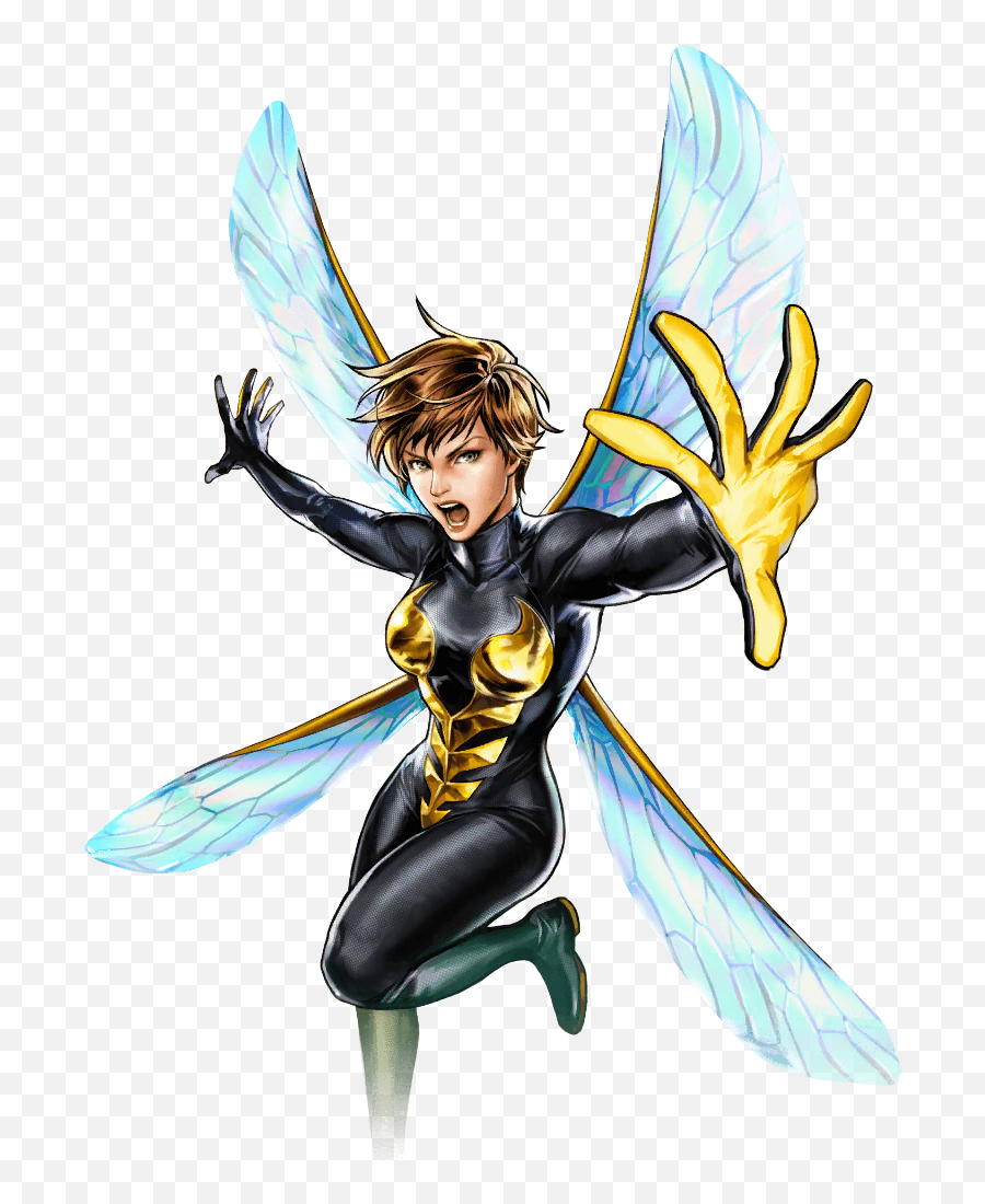 Mobile - Marvel Battle Lines Wasp Janet Van Dyne The Marvel Wasp Janet Van Dyne Png,Wasp Png