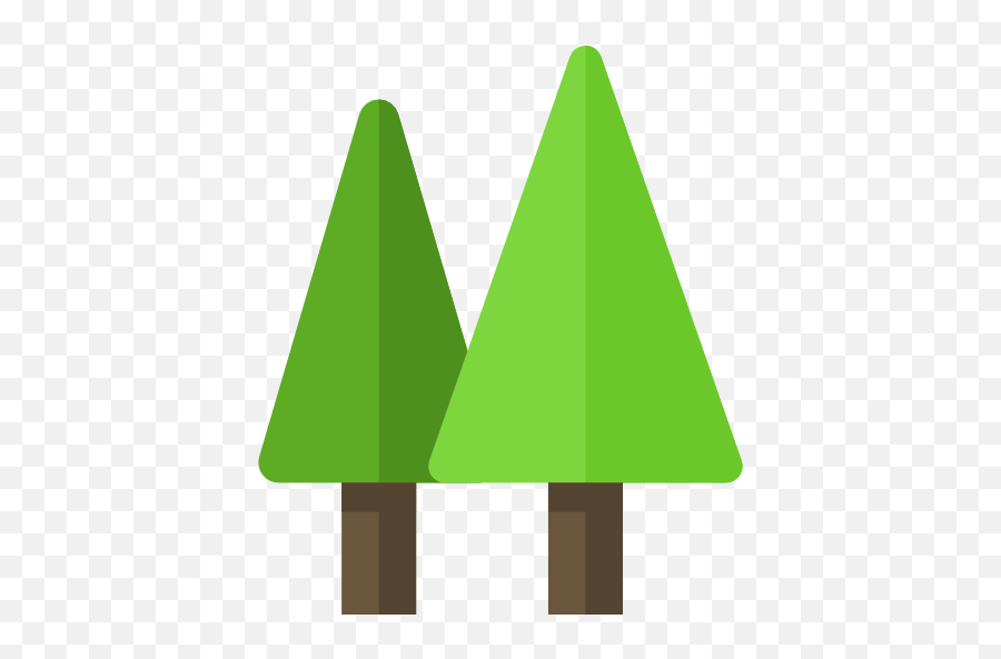 Trees Icon Myiconfinder - Tree Flat Design Png,Forest Trees Png