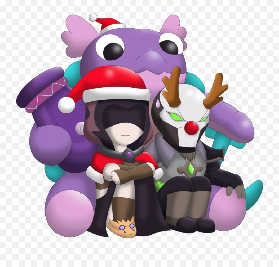 Download Paladins Christmas By Skull - Junky Paladins Cartoon Png,Paladins Png