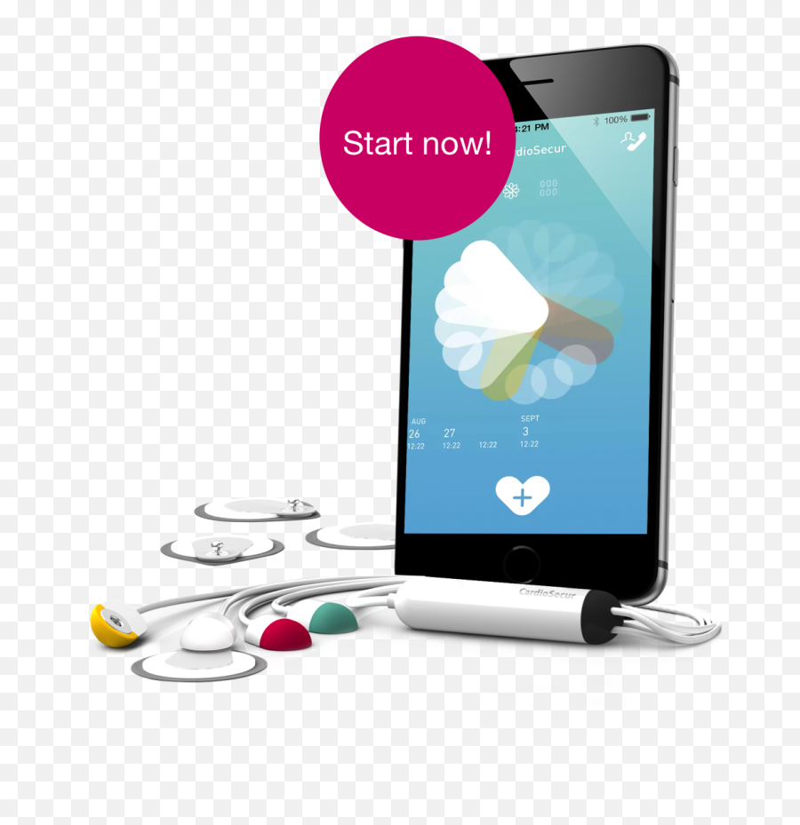 Download Cardiosecur Heraussetzer App Smartphone Ekg - User Png,Ekg Icon Png