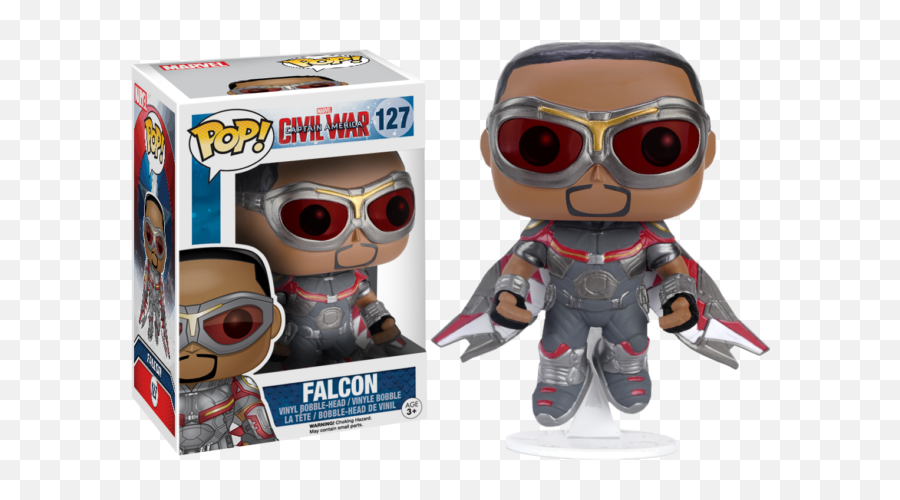 Funko Captain America 3 - Falcon Pop Vinyl Figure Funko Pop Falcon Civil War Png,Captain Falcon Png