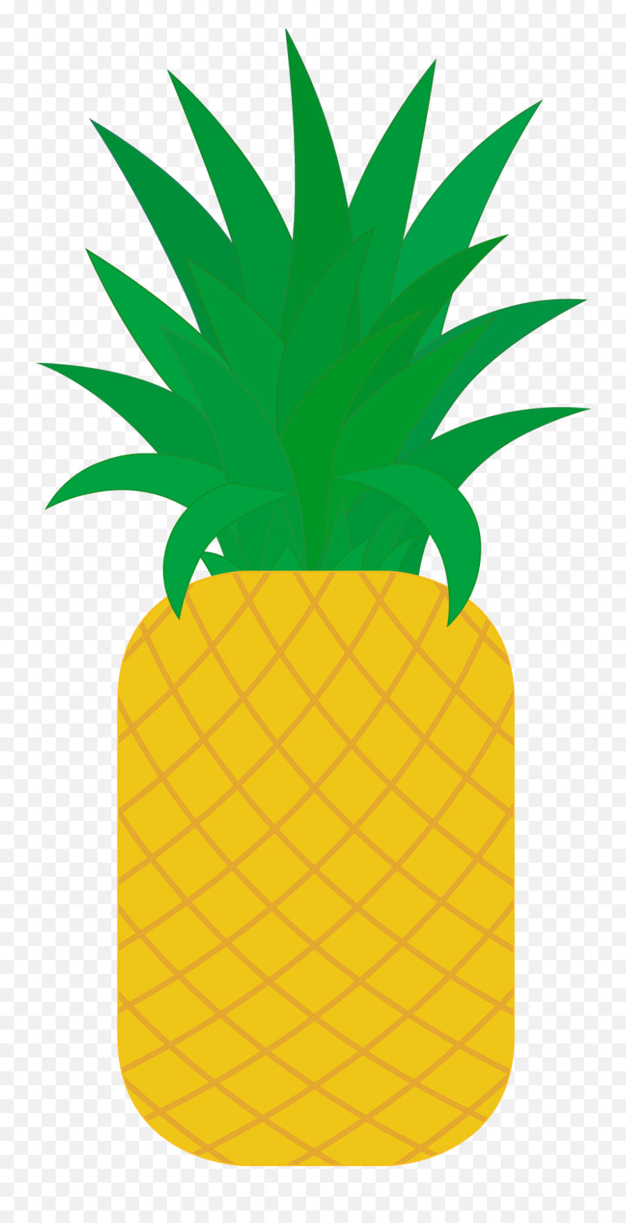 Flat Pineapple Poster Tropical Fruit Png And Vector - Flat Fruit Png,Orange Fruit Png
