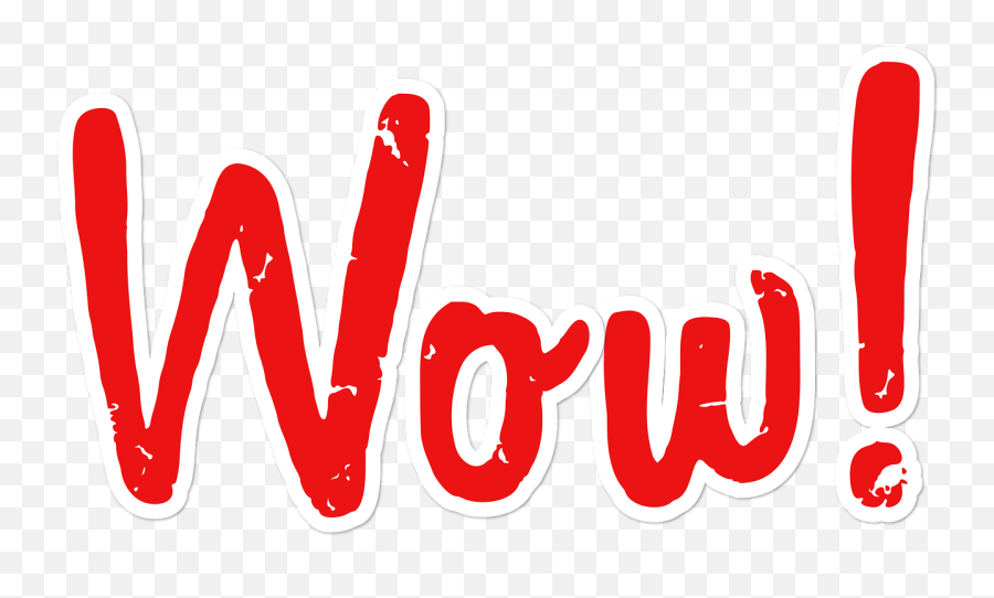 Wow Amazed Letters Png Isolated - Wow Letters,Wow Png