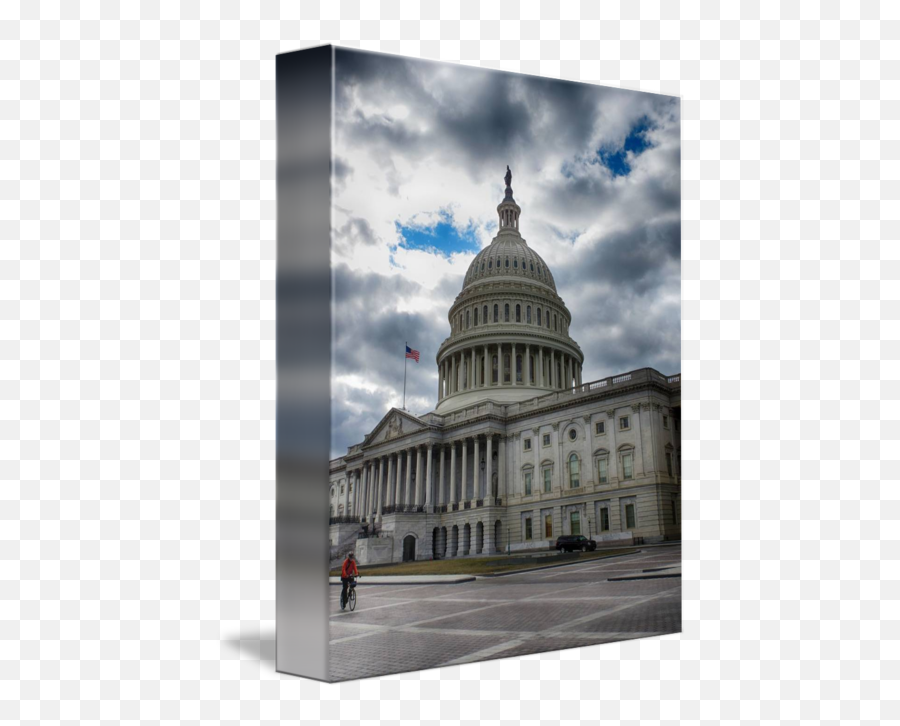 The Capitol Building In Washington Dc By Doug Swanson - Capitol Png,Capitol Building Png