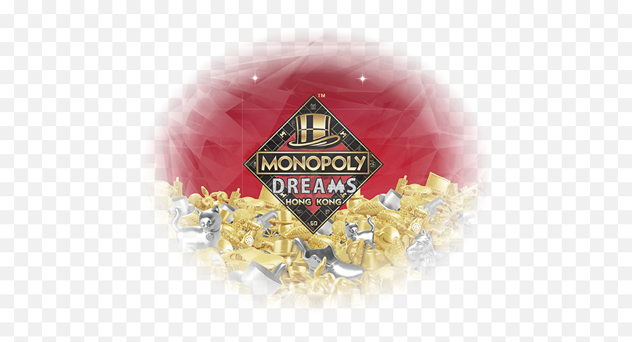 Monopoly Dreams Hong Kong - Label Png,Red Triangle Logo