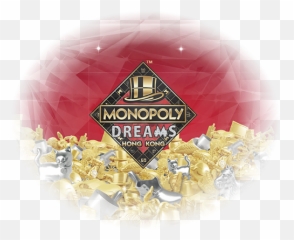 Monopoly Dreams Hong Kong - Label Png,Red Triangle Logo