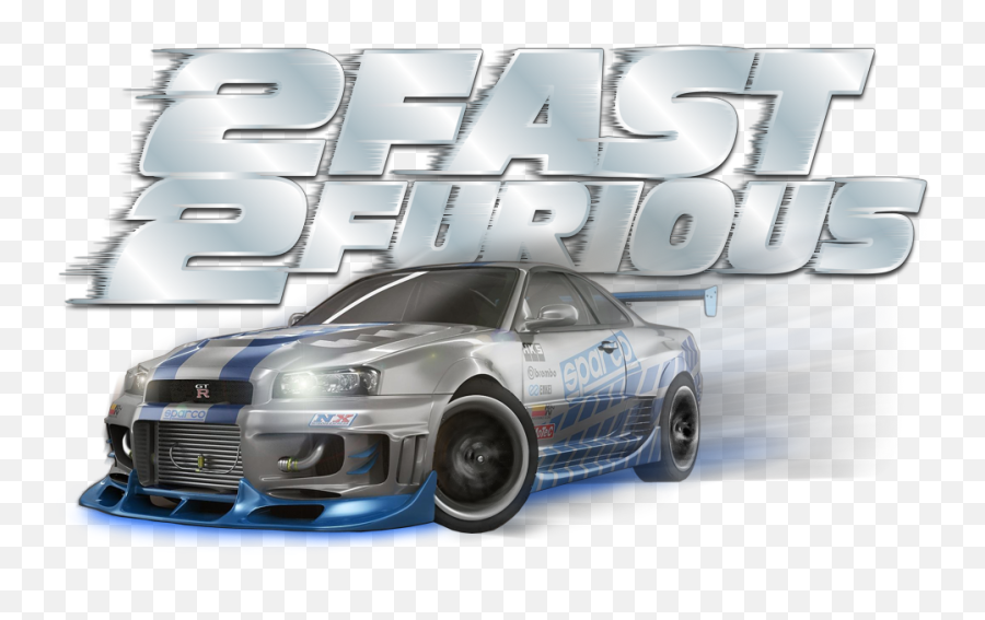 2 Fast Furious - 2 Fast 2 Furious Logo Png,Fast And Furious Png