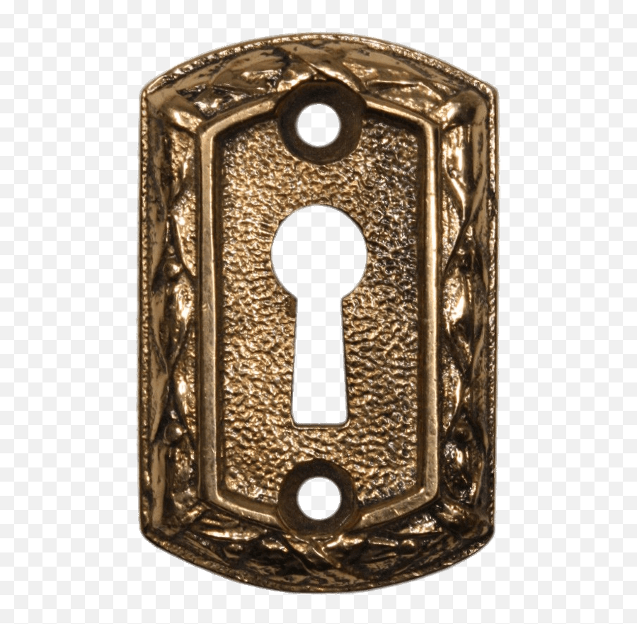 Antique Cast Keyhole Transparent Png - Keyhole Png,Keyhole Png