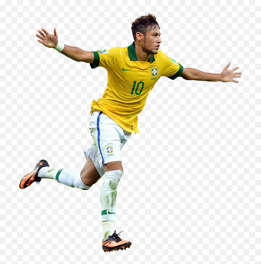 Neymar 10 Brazil Celebrate Goal - Neymar Brazil Transparent Png,Celebrate Png