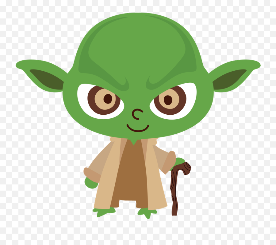 Starwars Clipart Kids - Clipart Star Wars Characters Png,Yoda Transparent