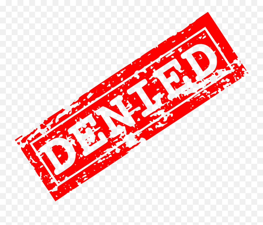 5 Red Denied Stamp Transparent - Red Denied Stamp Png,Denied Png