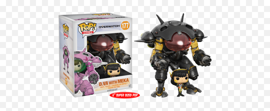 Funko Pop Vinyl Carbon Fiber Dva U0026 Meka Buddy Blizzard - D Va Funko Pop Png,D.va Png