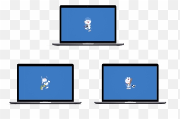 Doraemon Vs Mouse - Bundling Package Display Device Png,Doraemon Logo