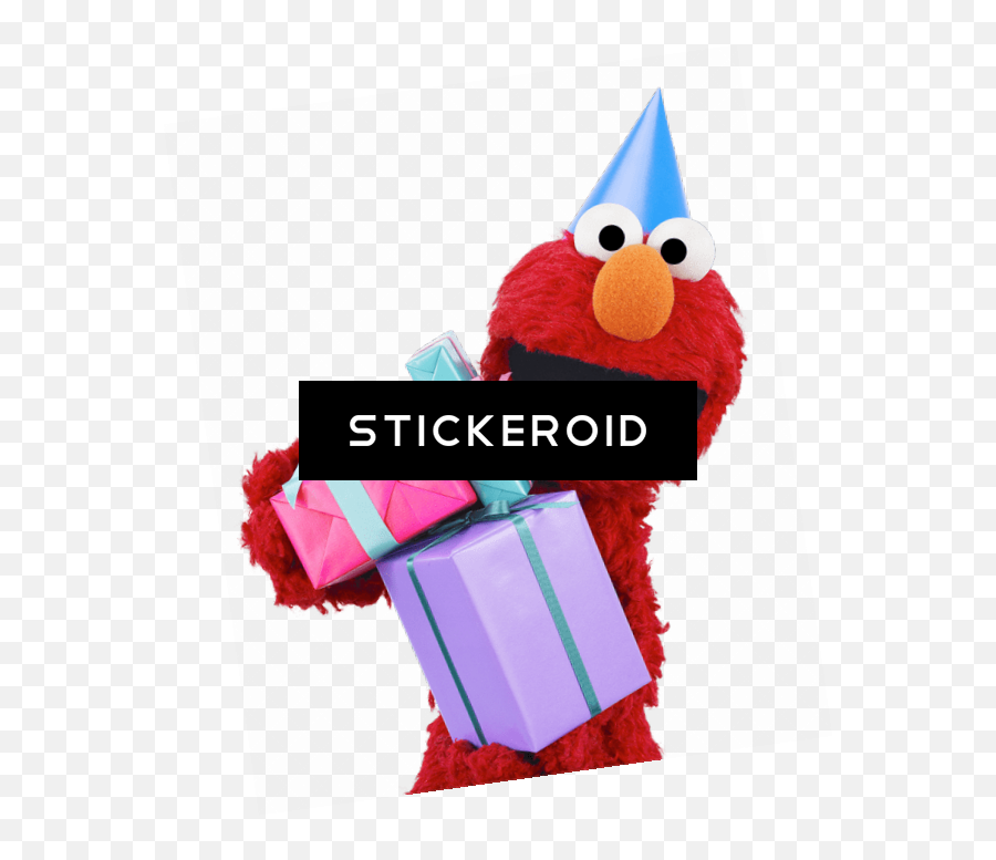 Download Sesame Street Elmo With Gifts - Happy Birthday Elmo Sesame Street Elmo Birthday Png,Elmo Png