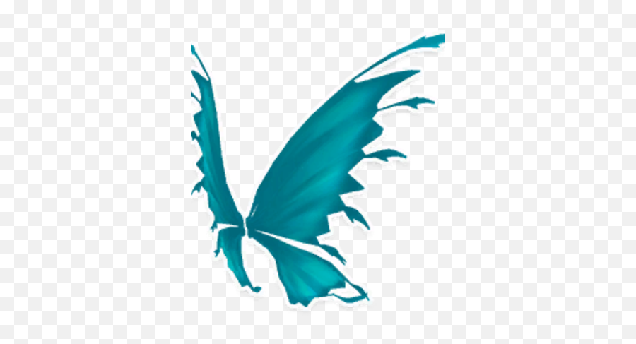Cyan Fairy Wings Garden Paws Wiki Fandom - Purple Fairy Wings Png,Fairy Wings Png