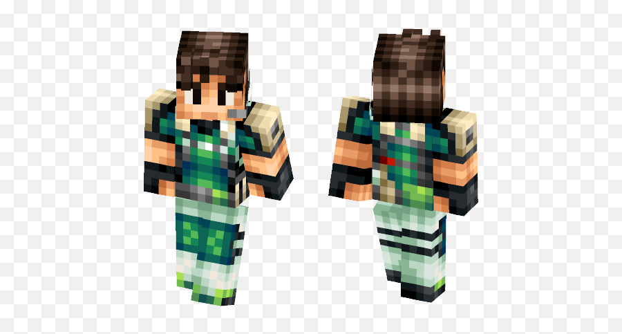 Download Chris Redfield Re5 Minecraft Skin For Free - Chris Redfield Minecraft Skin Png,Chris Redfield Png