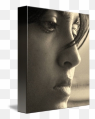 Sad Eyes By Curiousbystander - Monochrome Png,Sad Eyes Png