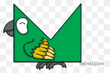 Irregular Pentagon 03 Pretty Polygon Shapes Maths Parrot - Clip Art Png,Pentagon Logo