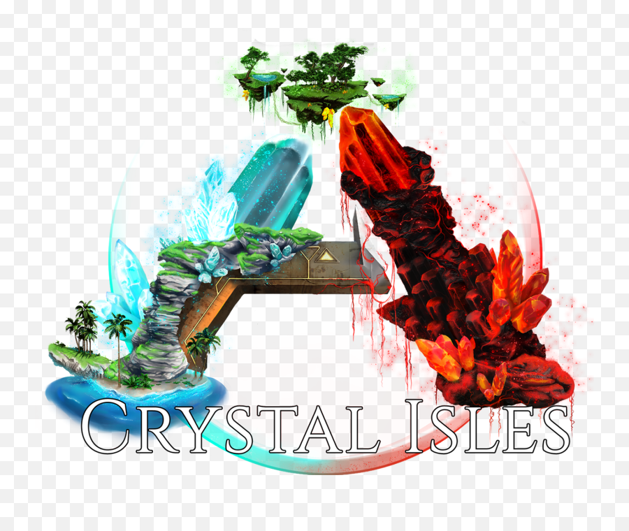 Crystal Isles - Ark Crystal Isles New Dino Png,Ark Survival Evolved Logo