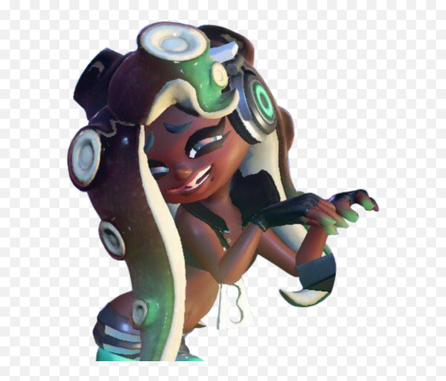 I Edited That One Marina Pic To Have A - Cartoon Png,Memes Transparent Background