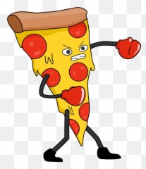 Pizza Pepperoni Boxer - Pizza Boxing Png,Pizza Cartoon Png