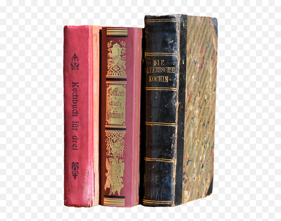 Books Old Cooking - Book Png,Old Books Png