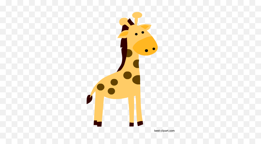 Cute Baby Giraffe Clip Art Image - Giraffe 450x450 Png Clip Art,Giraffe Png