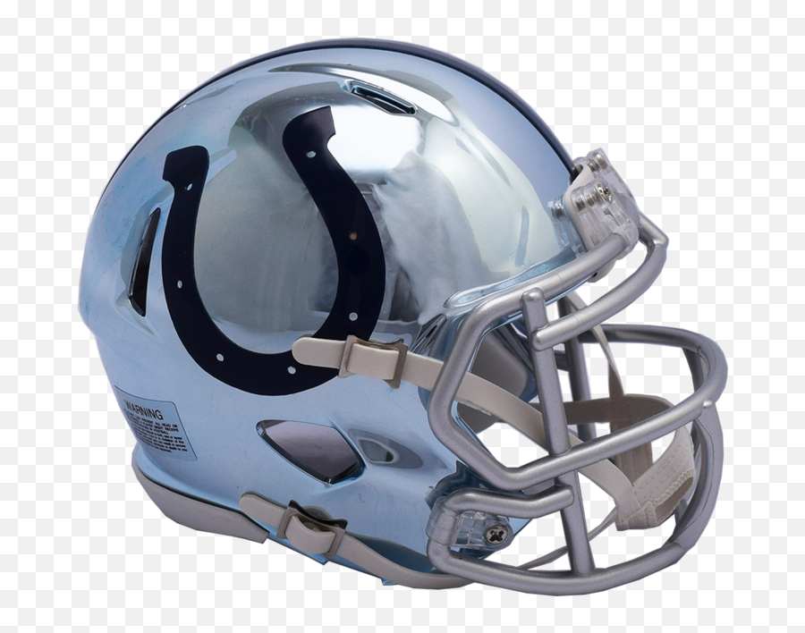 Download Nfl Indianapolis Colts Riddell Chrome Mini Speed - Helmet Png,Indianapolis Colts Logo Png