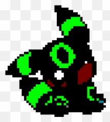 Shiny Umbreon Pixel Art Maker - India Gate Png,Umbreon Png