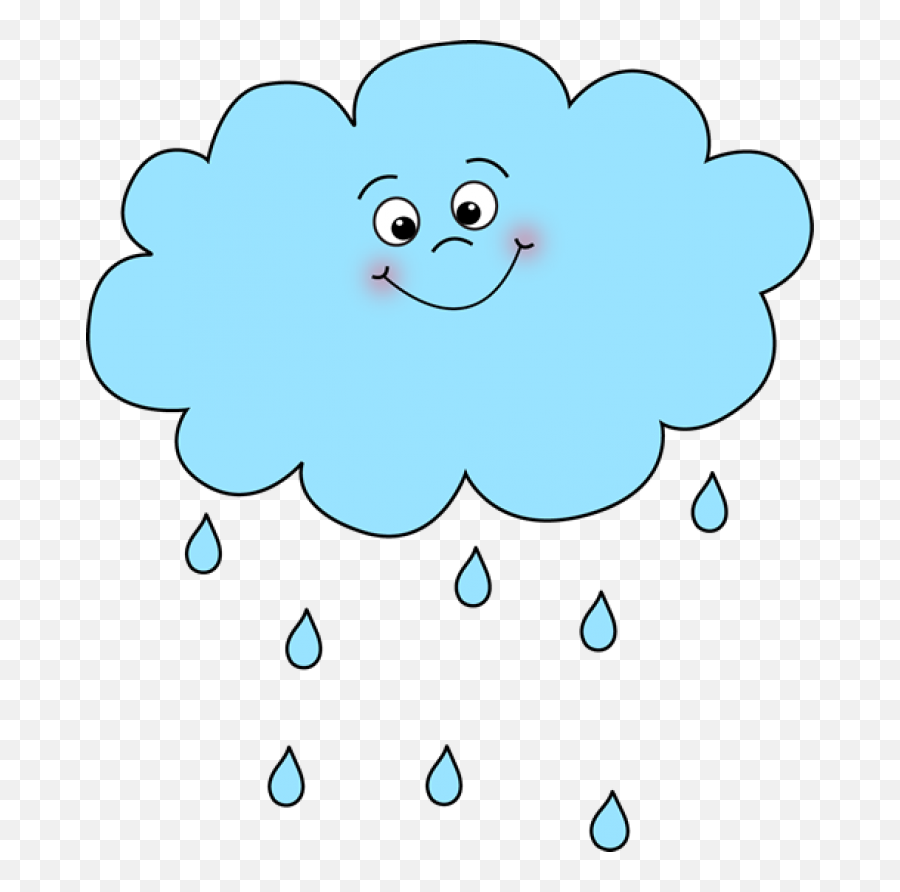 Best Blue Cloud Clipart 29529 - Clipartioncom Clip Art Of Rain Png,Blue Cloud Png