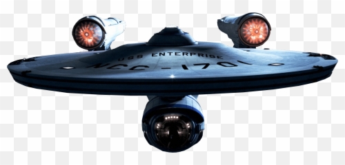 Star Trek Starship Enterprise Free - Png