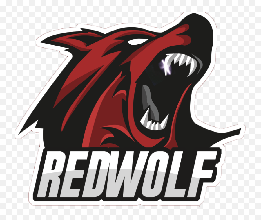 Red Wolf Esport Logo Hd Png Download - Wolf Red Logos,Wolf Png Logo