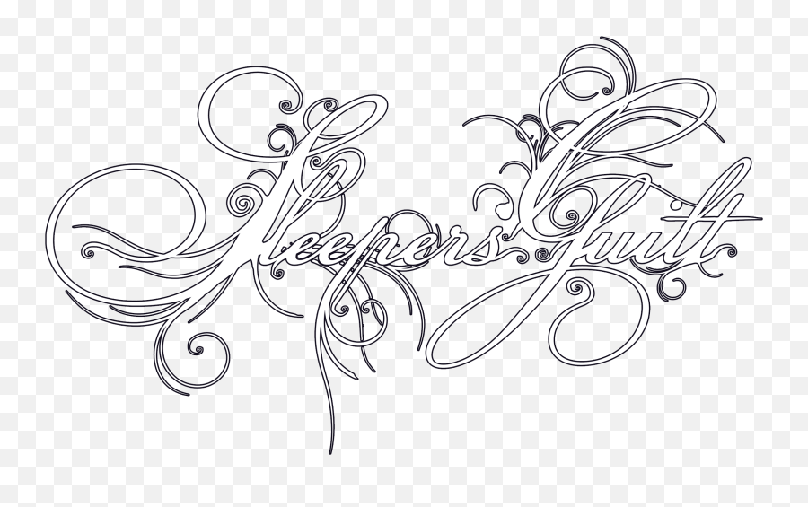 Sleepersu0027 Guilt Melodic Death Metal - Line Art Png,Death Metal Logo