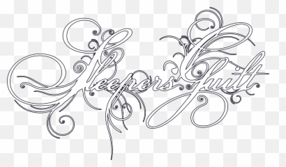 Sleepersu0027 Guilt Melodic Death Metal - Line Art Png,Death Metal Logo