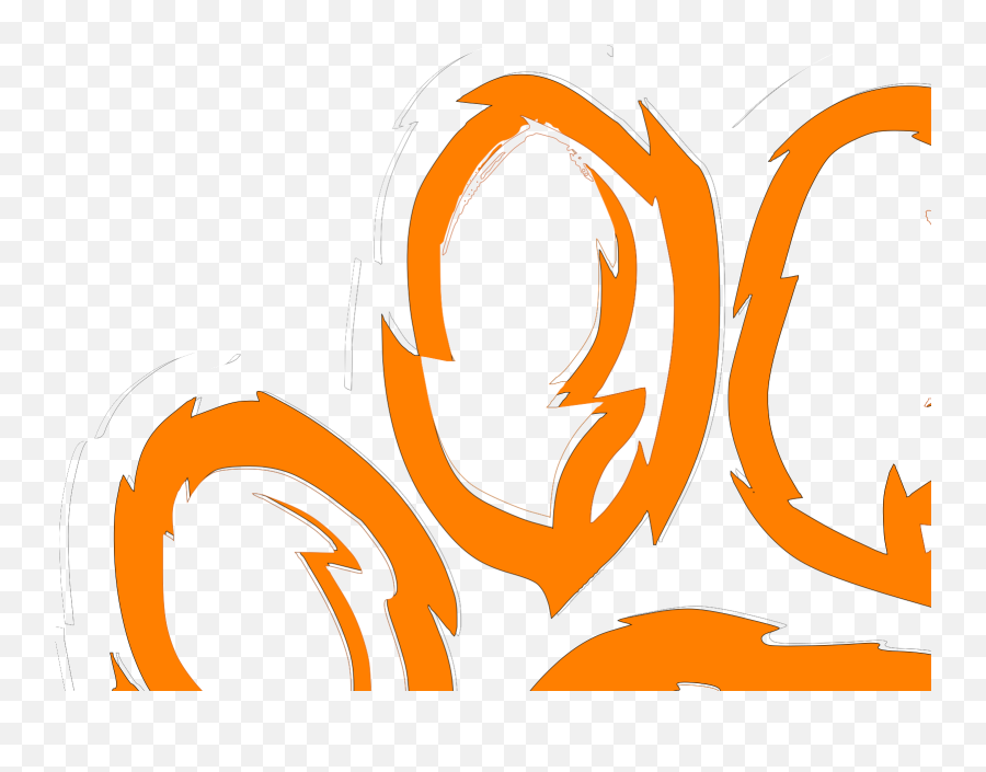 Tiger Paw White Orange Svg Vector - Tiger Paw Clip Art Png,Tiger Paw Png