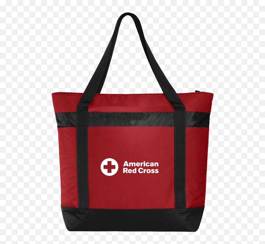 Large American Red Cross Logo - Logodix Port Authority Large Tote Cooler Png,Red Cross Transparent